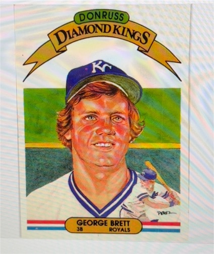 1982 Donruss Diamond Kings #15 George Brett — front