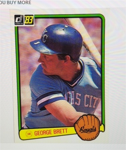 1983 Donruss #338 George Brett — front