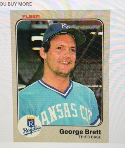 1983 Fleer #108 George Brett — front