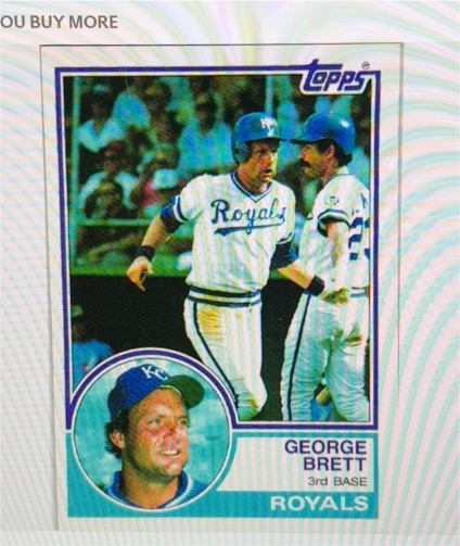 1983 Topps #600 George Brett — front
