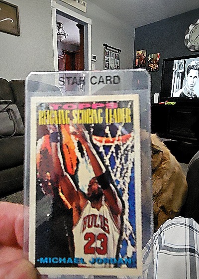 1986 Topps #57 Michael Jordan — front
