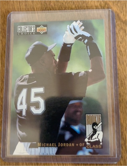 1994 Upper Deck Collector's Choice #661 Michael Jordan Rookie Class — front