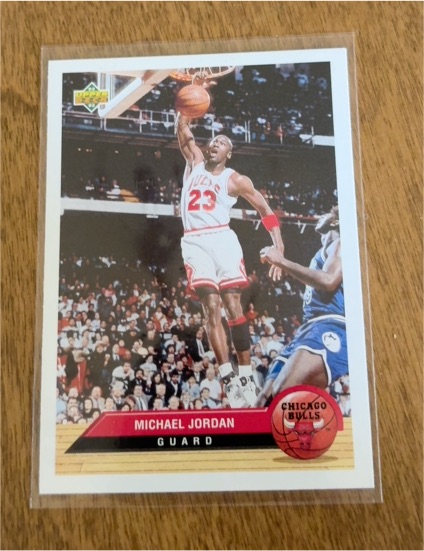 1992-93 Upper Deck McDonald's #CH4 Michael Jordan — front