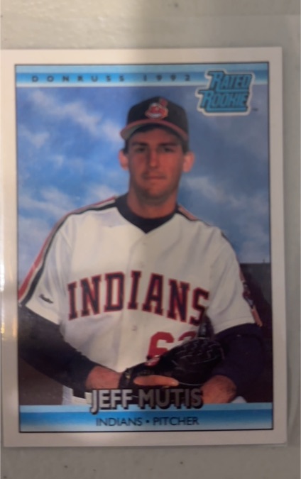 1992 Donruss #411 Jeff Mutis — front