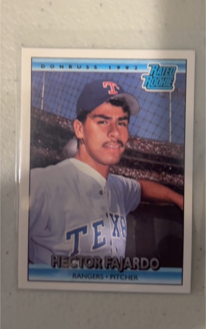 1992 Donruss #419 Hector Fajardo — front