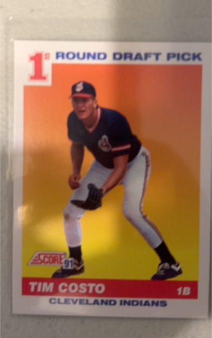 1991 Score #680 Tim Costo — front