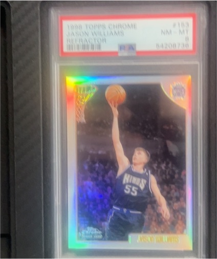 1998 Topps Chrome #153 Jason Williams — front
