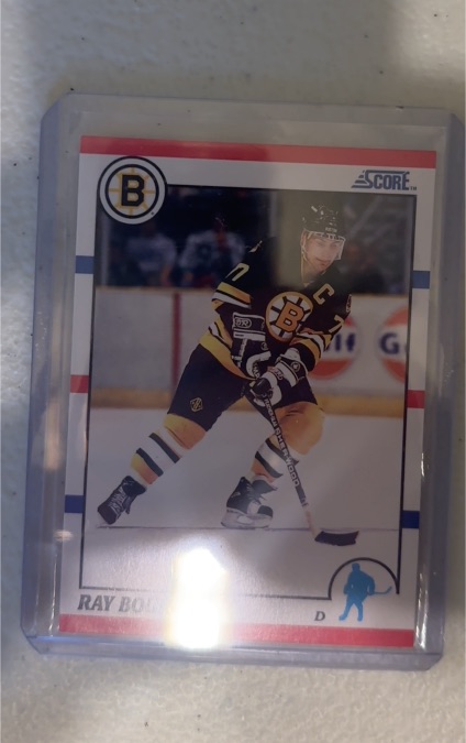 1990-91 Score #200 Ray Bourque — front