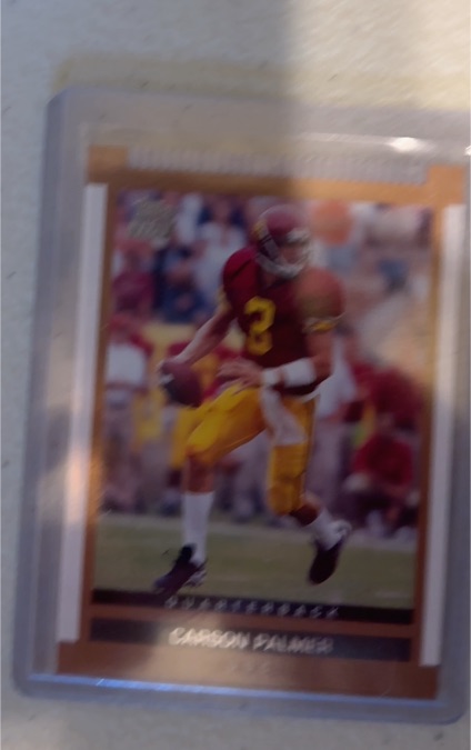 1998 Score #3 Carson Palmer — front