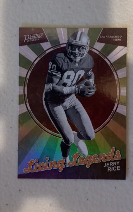 2023 Panini Prestige Living Legends #LL-21 Jerry Rice — front