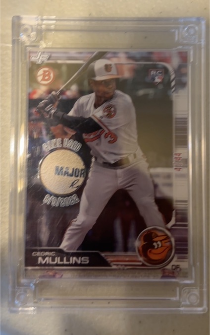 2019 Bowman #4 Cedric Mullins — front