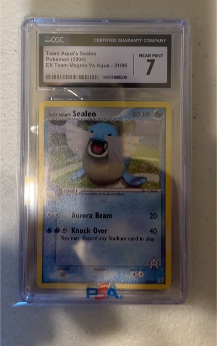 2004 EX Team Magma vs Team Aqua #31 Sealeo — front