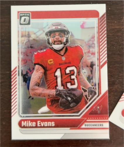 2024 Donruss Optic #186 Mike Evans — front