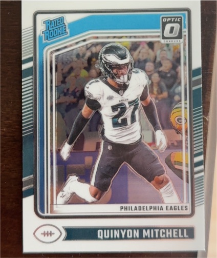 2024 Panini Donruss Optic #282 Quinyon Mitchell — front