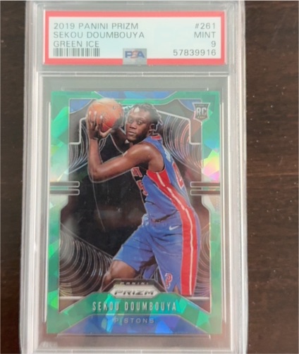 2019 Panini Prizm #261 Sekou Doumbouya — front