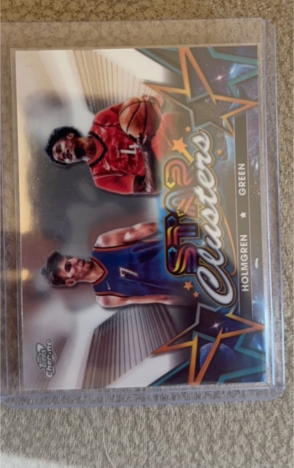 2023-24 Topps Chrome Cosmic #SC-11 Chet Holmgren / Jalen Green Star Clusters — front