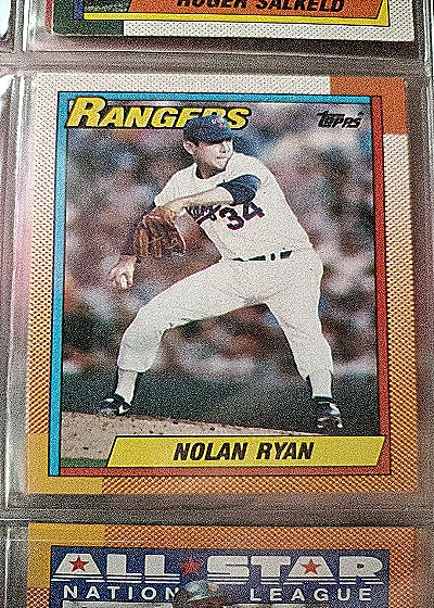 1990 Topps #1 Nolan Ryan — front