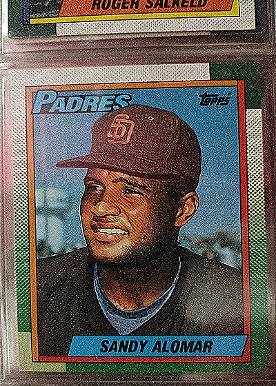 1990 Topps #353 Sandy Alomar Jr. — front