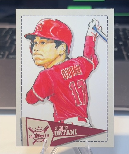 2019 Topps Big League Star Caricature #SCR-SO Shohei Ohtani — front