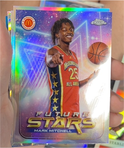 2022 Topps Chrome McDonald's All American #FS-6 Mark Mitchell Future Stars — front