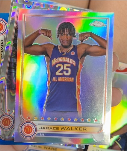 2022 Topps Chrome McDonald's All American #58 Jarace Walker — front