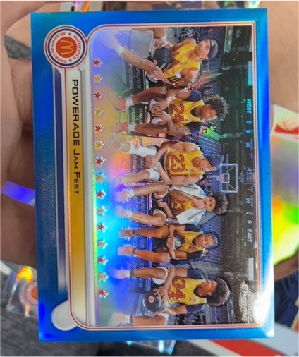 2022 Topps Chrome McDonald's All American #97 POWERADE Jam Fest — front