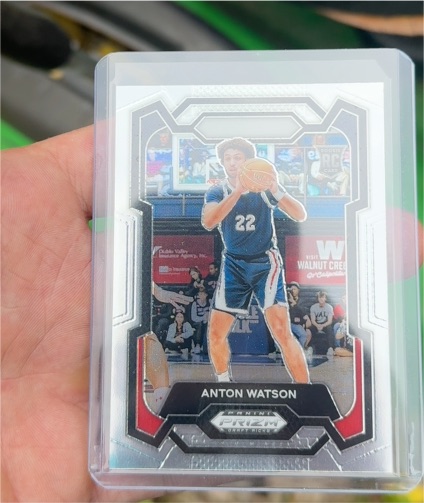 2024 Panini Prizm Draft Picks #76 Anton Watson — front