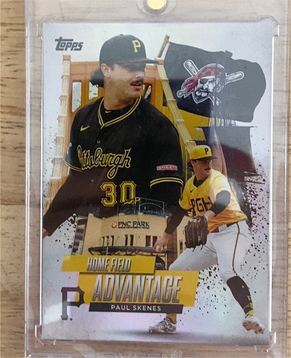 2025 Topps Series 2 #HA-35 Paul Skenes Home Field Advantage — front