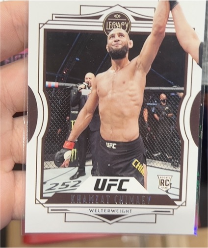 2021 Panini Chronicles Legacy UFC #44 Khamzat Chimaev — front
