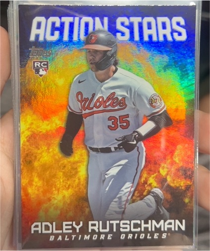 2023 Topps Update #AS-1 Adley Rutschman Action Stars Rookie Card — front