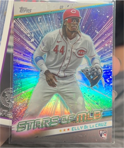 2024 Topps Stars of MLB #SMLB-23 Elly De La Cruz — front