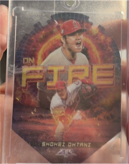 2022 Topps Fire On Fire #EF-20 Shohei Ohtani — front
