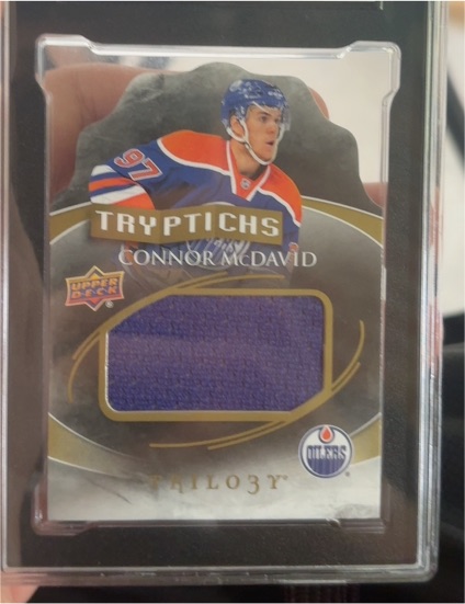 2015-16 Upper Deck Trilogy #T-RC1-1 Connor McDavid — front