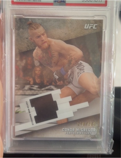 2015 Topps UFC Knockout Relics #KR-CM Conor McGregor — front