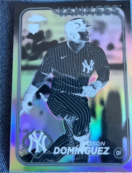 2024 Topps #60 Jasson Dominguez — front