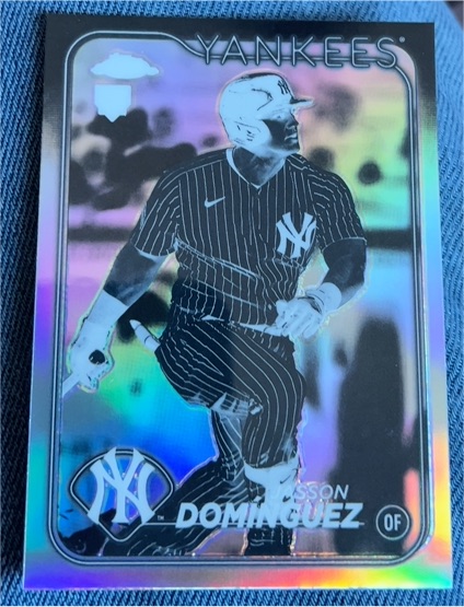 2024 Topps Chrome #89 Jasson Dominguez — front