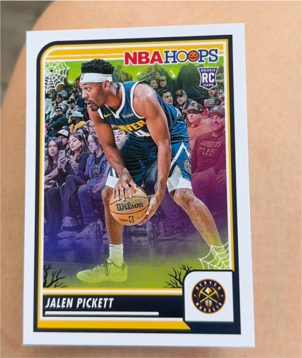 2023-24 Panini Haunted Hoops #179 Jalen Pickett — front