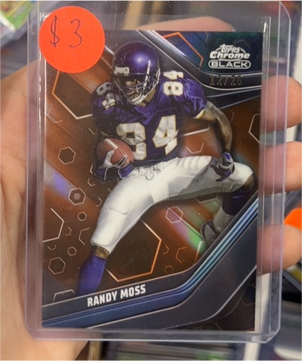 2023 Topps Chrome Black #129 Randy Moss — front