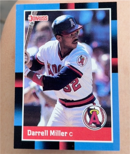 1988 Donruss #551 Darrell Miller — front