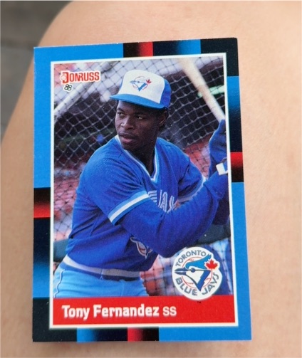 1988 Donruss #319 Tony Fernandez — front