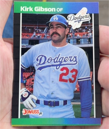 1989 Donruss #132 Kirk Gibson — front