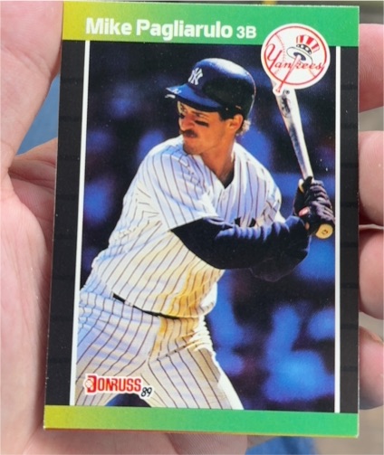 1989 Donruss #127 Mike Pagliarulo — front