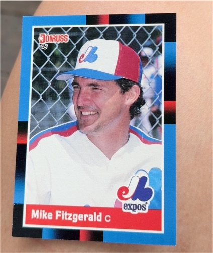 1988 Donruss #159 Mike Fitzgerald — front