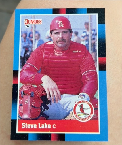 1988 Donruss #510 Steve Lake — front