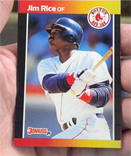 1989 Donruss #122 Jim Rice — front