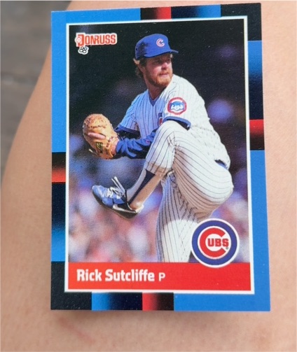 1988 Donruss #68 Rick Sutcliffe — front