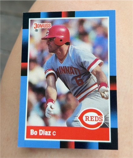 1988 Donruss #186 Bo Diaz — front