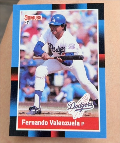1988 Donruss #53 Fernando Valenzuela — front