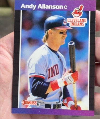 1989 Donruss #138 Andy Allanson Cleveland Indians — front