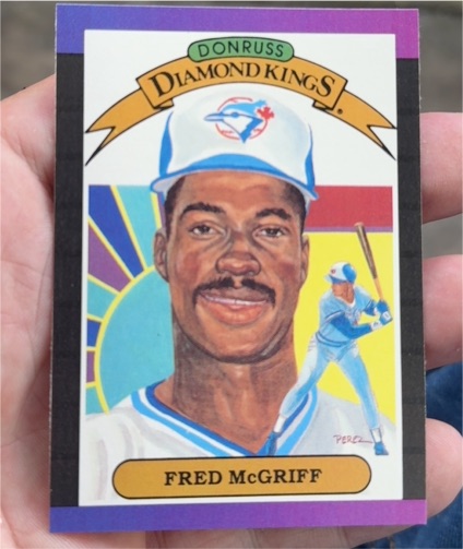 1988 Donruss Diamond Kings #16 Fred McGriff — front